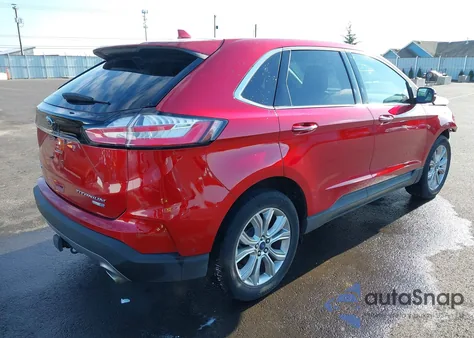 2020 Ford Edge Titanium from USA, damaged, VIN 2FMPK4K93LBB00667